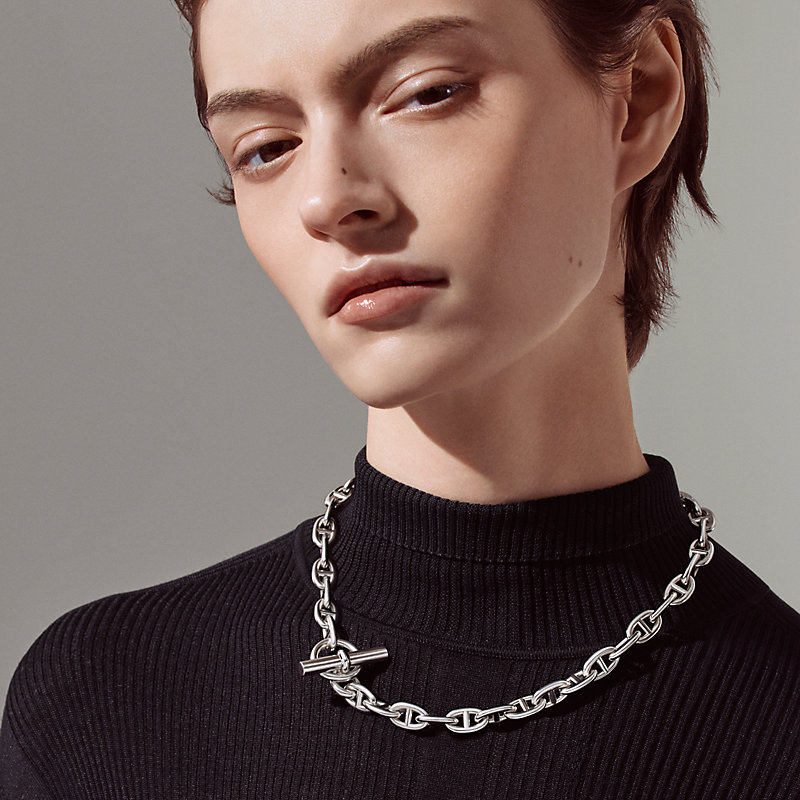 Chaine d'ancre necklace, medium model | Hermès Finland